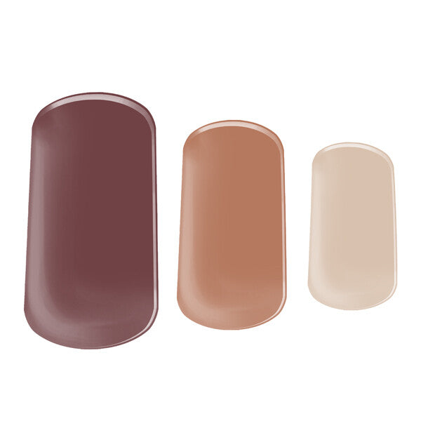 Semi-cured Gel Nail Wraps - Berry Mixed