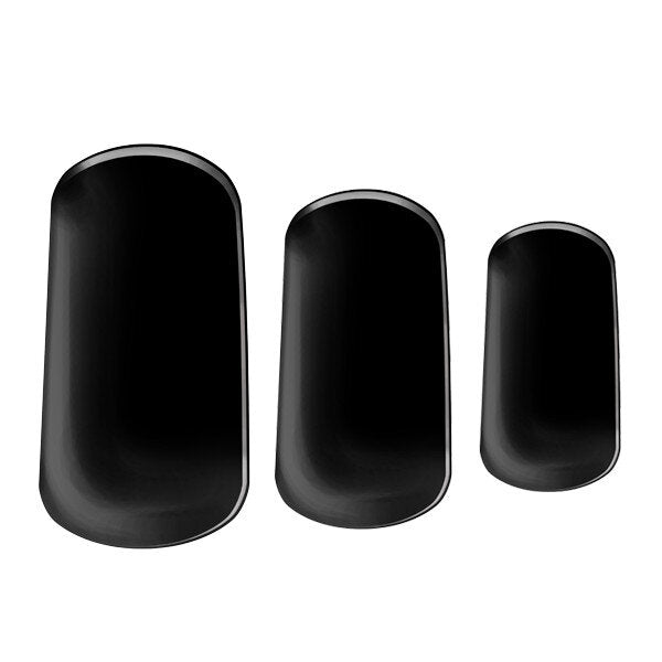 Semi-cured Gel Nail Wraps - Night Black