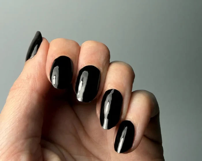 Semi-cured Gel Nail Wraps - Night Black