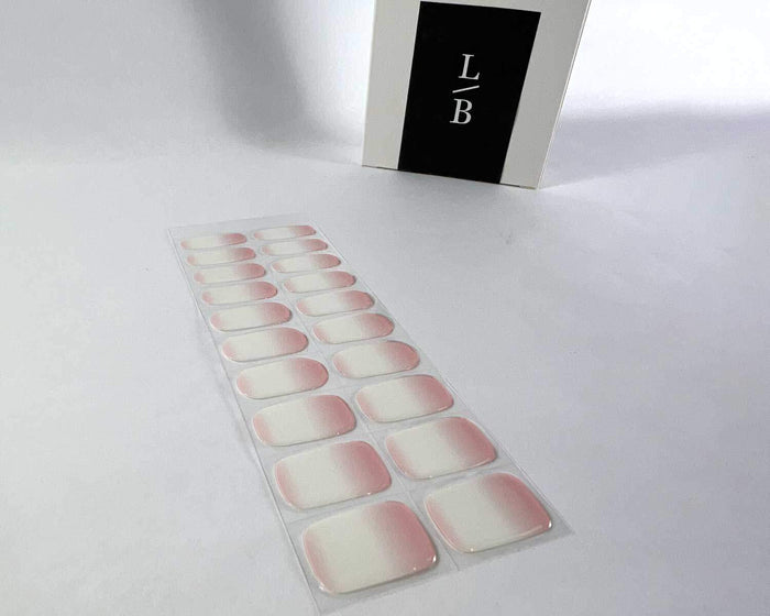 Semi-cured Gel Nail Wraps - Ombre Pink