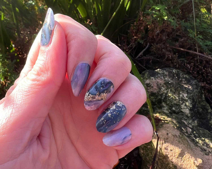Semi-cured Gel Nail Wraps - Opal Glitter