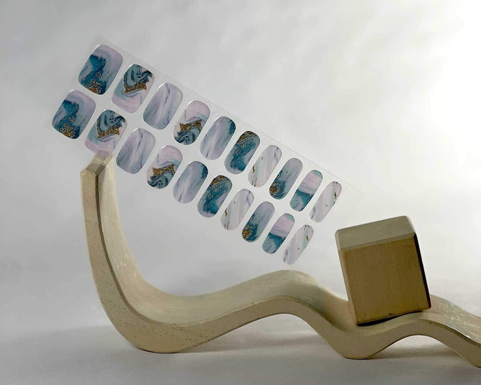 Semi-cured Gel Nail Wraps - Opal Glitter