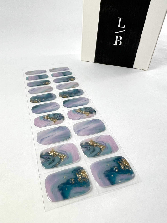 Semi-cured Gel Nail Wraps - Opal Glitter