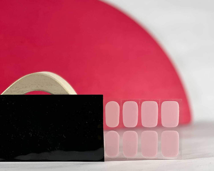 Semi-cured Gel Nail Wraps - Pale Pink Power