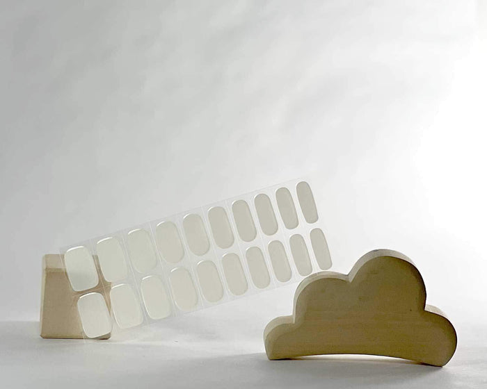Semi-cured Gel Nail Wraps - Pure White