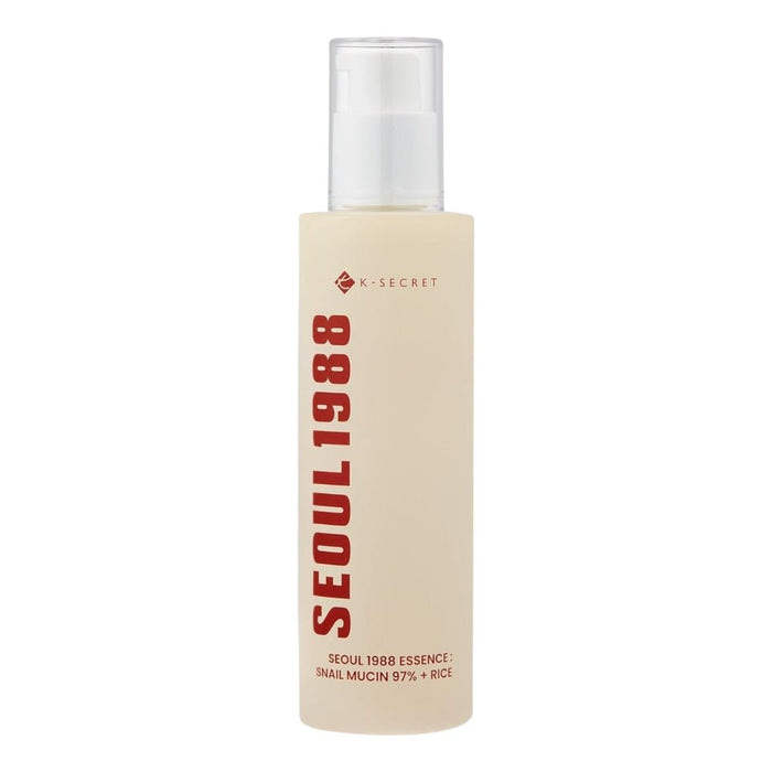 SEOUL 1988 Essence - Snail Mucin 97% + Rice 100ml - Beauty Tribe