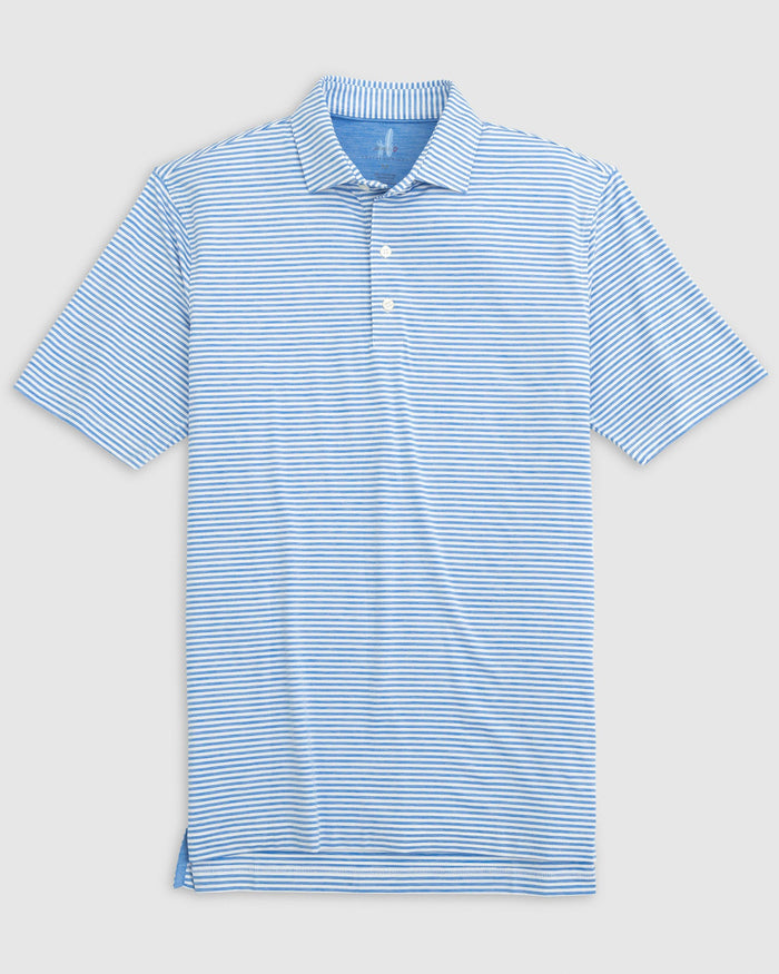 Seymour Featherweight Striped Polo Apparel Johnnie-O Biscayne Small