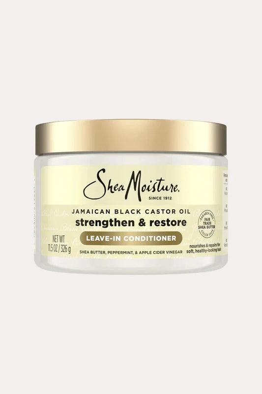 SHEA MOISTURE JAMAICAN BLACK CASTOR OIL STRENGTHEN&RESTORE LEAVE-IN CONDITIONER 11.5oz SHEA MOISTURE