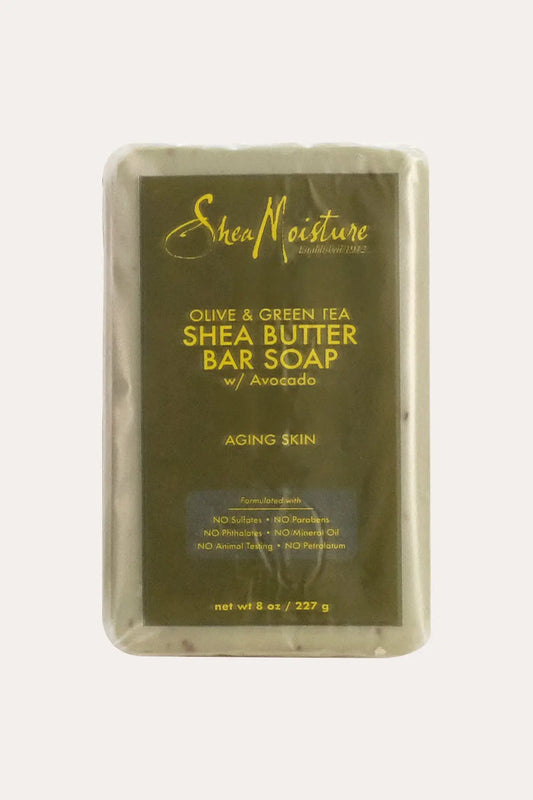 SHEA MOISTURE OLIVE & GREEN TEA SHEA BUTTER SOAP 3.5 oz SHEA MOISTURE