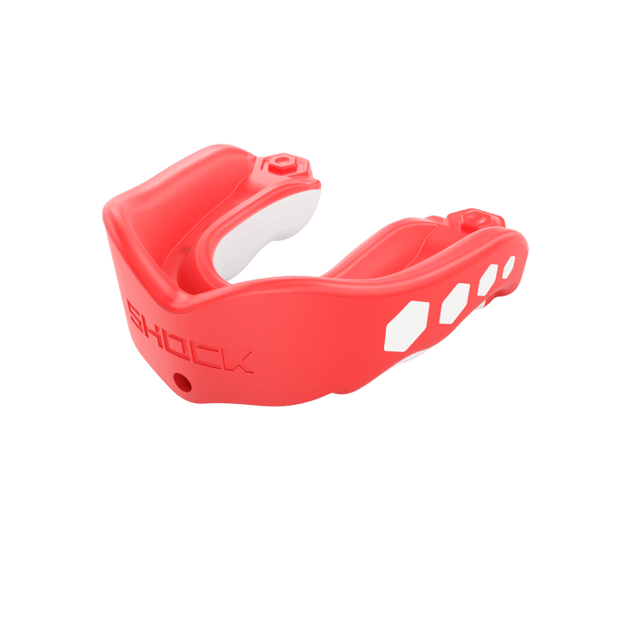 Shock Doctor Gel Max Flavor Fusion Mouthgaurd w/ Convertible Strap Accessories United Sports Brands Fruit Punch Youth