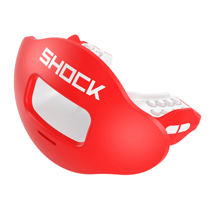 Shock Doctor Max AirFlow 2.0 Convertible Lip Guard Accessories United Sports Brands Red/White
