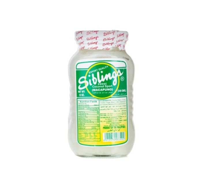 Siblings Sweet Coconut Sport Macapuno 340gm
