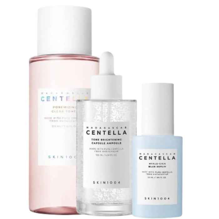 SKIN1004 Toner,Ampoule & Serum Set - DOKAN
