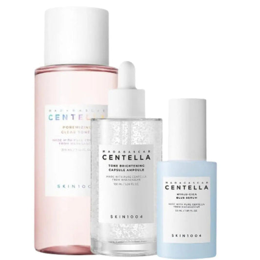 SKIN1004 Toner,Ampoule & Serum Set - DOKAN