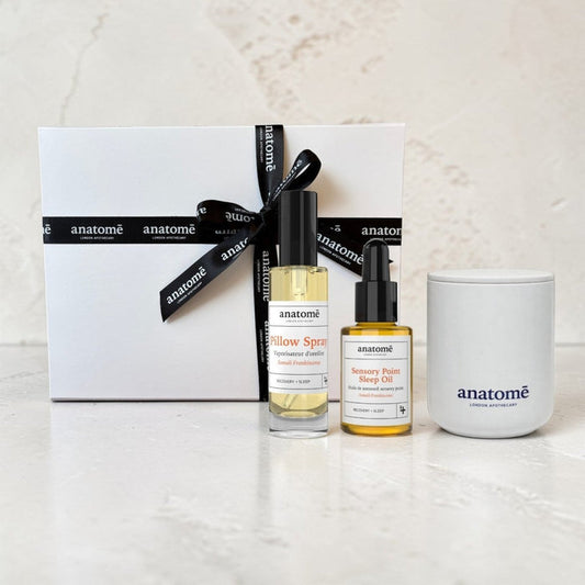 Sleep Candle Gift Set with Frankincense Sleep Oil Practice - anatomē
