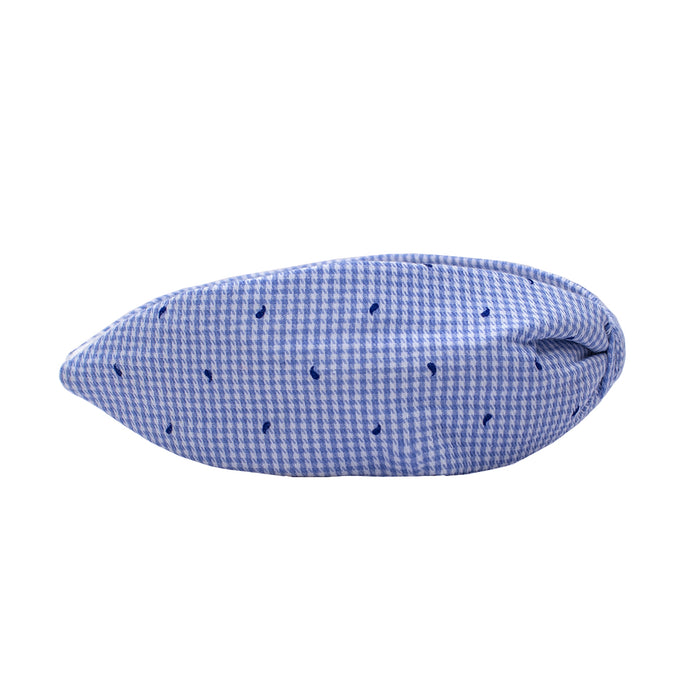 Small Checks Printed Knotted Headband