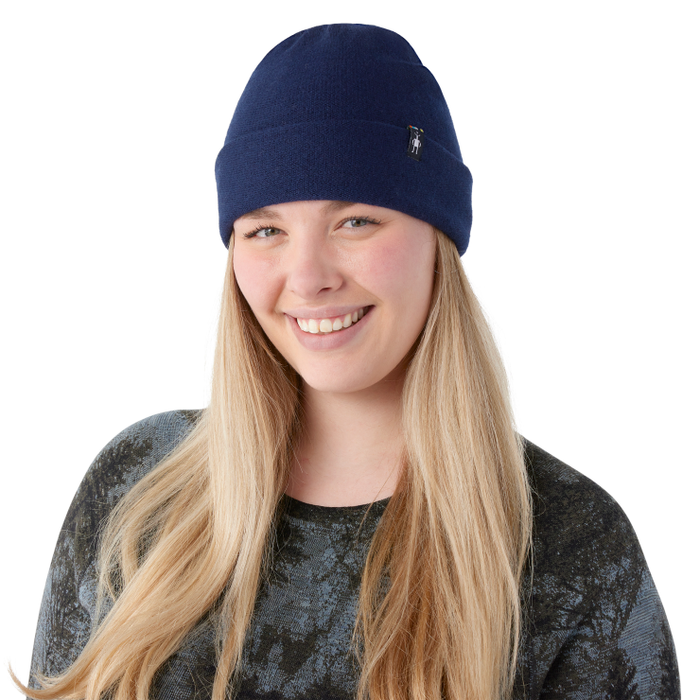 Smartwool Boiled Wool Beanie Accessories Smartwool Deep Navy