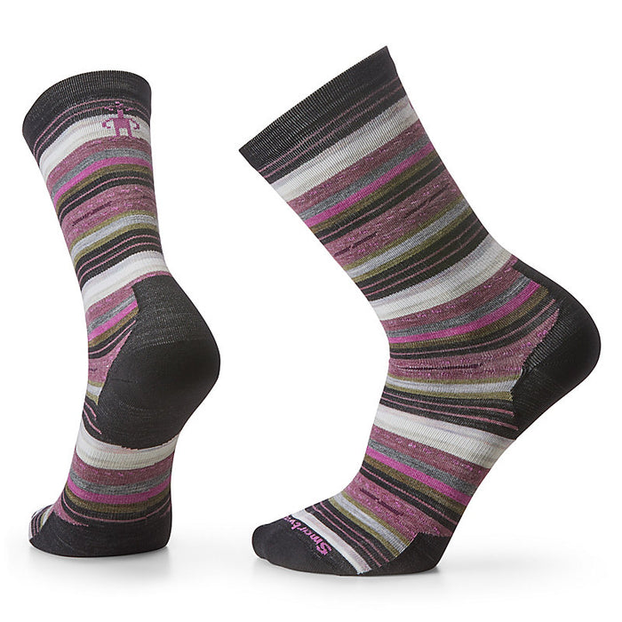 Smartwool Everyday Margarita Zero Cushion Crew Socks Apparel Smartwool Black Small