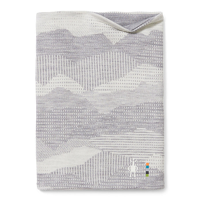 Smartwool Thermal Merino Reversible Pattern Neck Gaiter Accessories Smartwool Light Grey Mountain Scape-K55