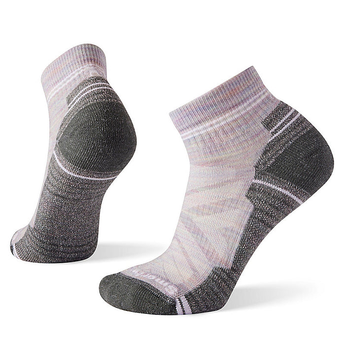 Smartwool Womens Hike Light Cushion Ankle Socks Apparel Smartwool Purple Eclipse-H76 Small