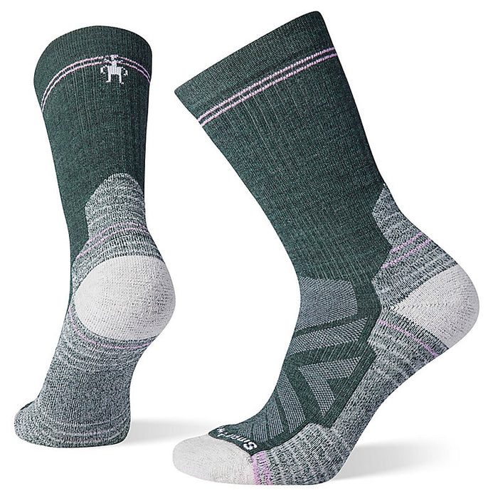 Smartwool Womens Hike Light Cushion Crew Socks Apparel Smartwool Twilight Blue-G74 Small