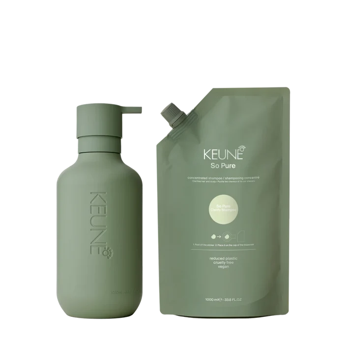 Keune So Pure Clarify Shampoo 1000ml CFH Care For Hair #1000ml