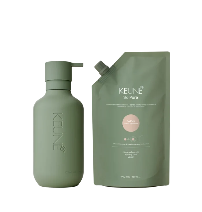 Keune So Pure Polish Conditioner 1000ml CFH Care For hair #1000ml