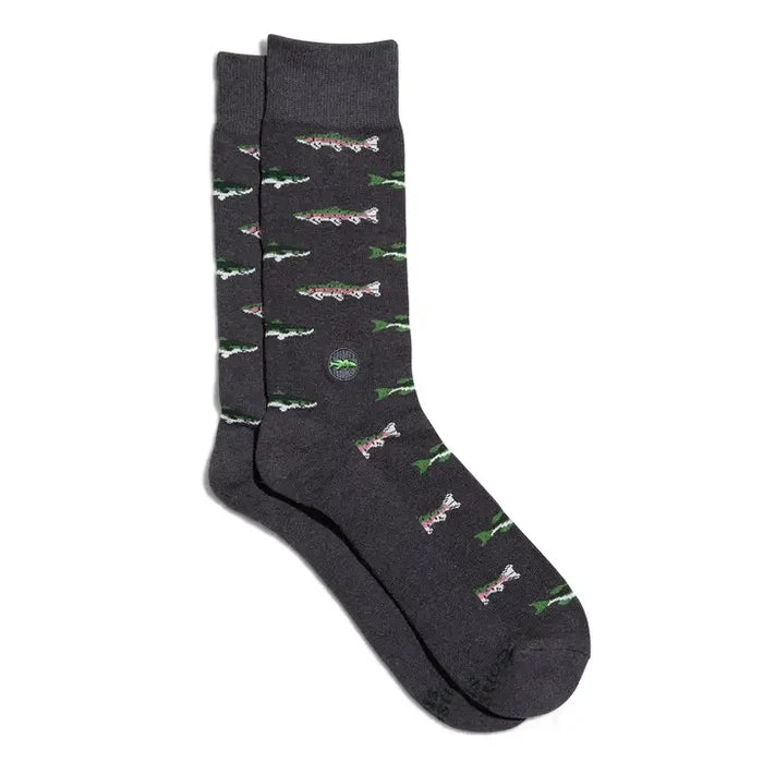 Socks That Protect National Parks (Gray Fish)