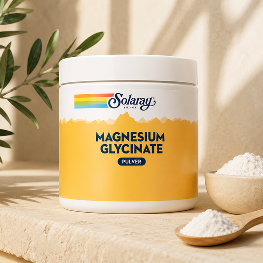 Solaray - Magnesium Glycinate pulver - 267 g