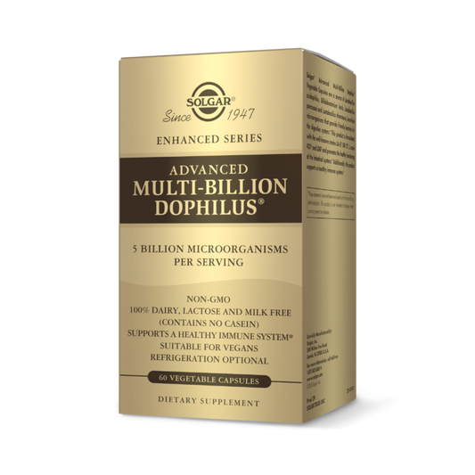 SOLGAR ADVANCED MULTI-BILLION DOPHILUS® VEGETABLE CAPSULES 60