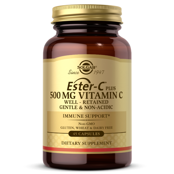 Solgar Ester-C® Plus 500 mg Vitamin C  (Select Size)