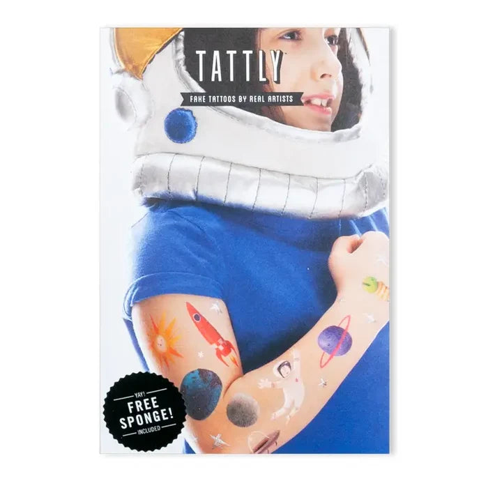 Space Explorer Tattoo Set