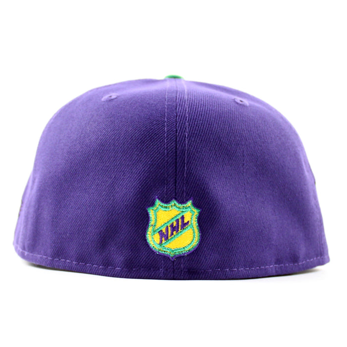 St. Louis Blues 35 Years New Era 59Fifty Fitted Hat (Purple Gray Under brim)
