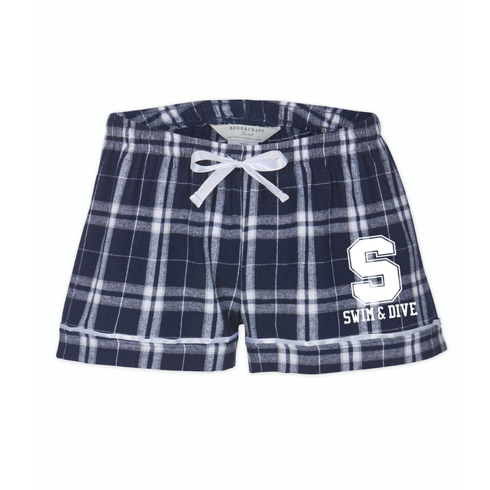 Staples Girls Swim & Dive Boxer Shorts Logowear Staples Girls Swim & Dive
