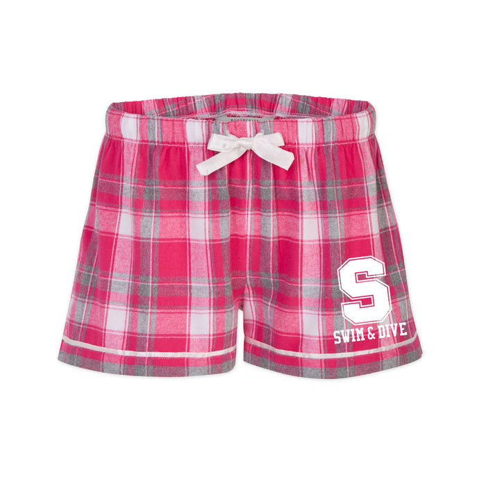 Staples Girls Swim & Dive Boxer Shorts Logowear Staples Girls Swim & Dive