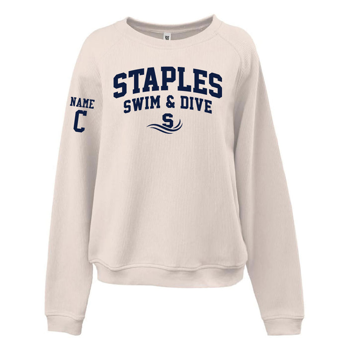 Staples Girls Swim & Dive Cord Crew Logowear Staples Girls Swim & Dive