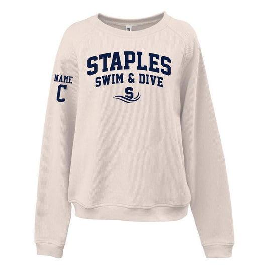 Staples Girls Swim & Dive Cord Crew Logowear Staples Girls Swim & Dive