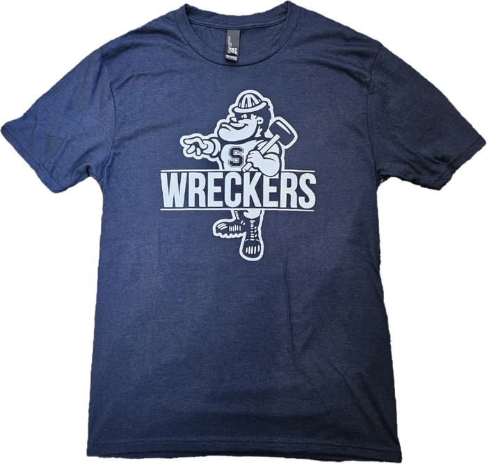 Staples Wreckers T Shirt Apparel ASF Sports & Outdoors Navy Youth Small