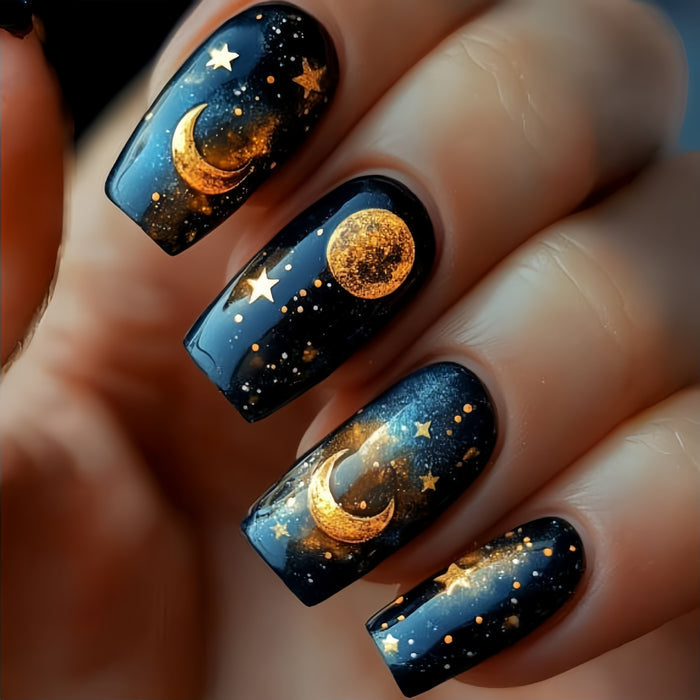 Star moon pattern