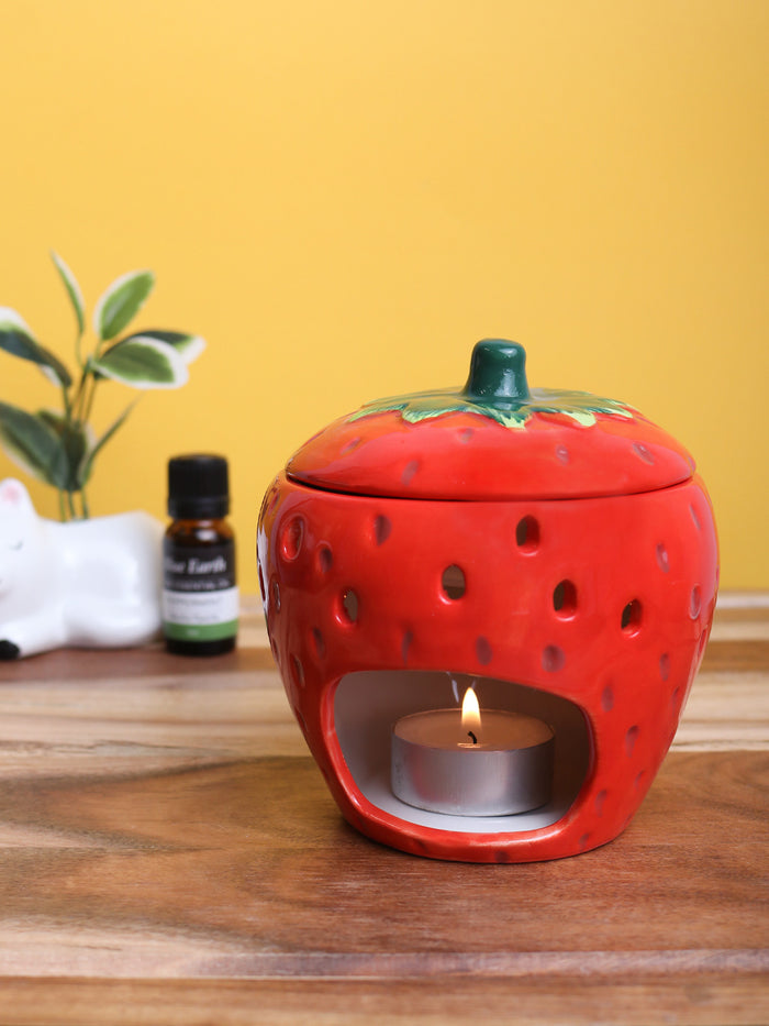 Strawberry Oil Burner | One Colour-Image 1