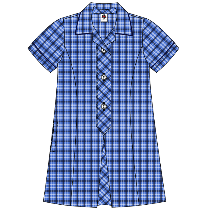 Summer Dress with piping