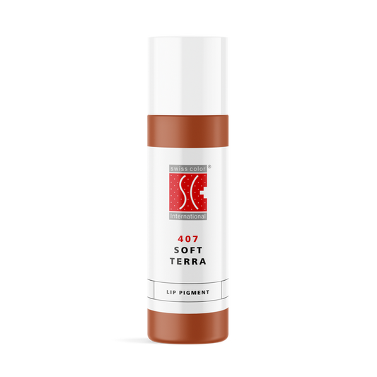 EXP. 10/25 50% OFF Swiss Color Lips 407 Soft Terra 10ml Supreme Permanent