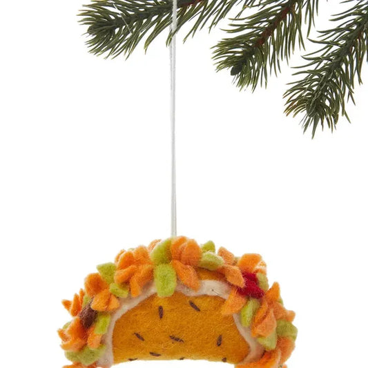 Taco Ornament