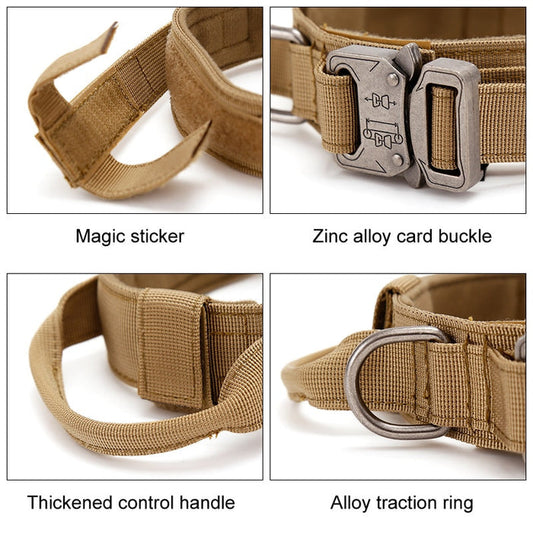 Tactical Dog Collar Set