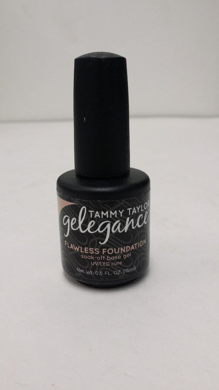Tammy Taylor - Gelegance Flawless Foundation (basecoat)+ Topcoat Gel  0.5oz/15ml