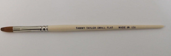 Tammy Taylor Acrylic Nail Brushes Flat style Brushes - Size SMALL