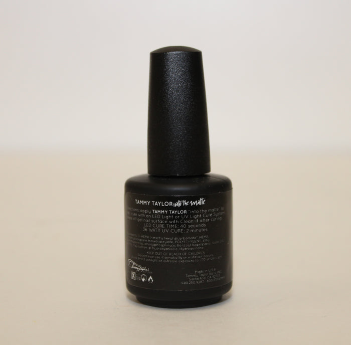 Tammy Taylor Into The Matte Gel Top Coat 0.5oz