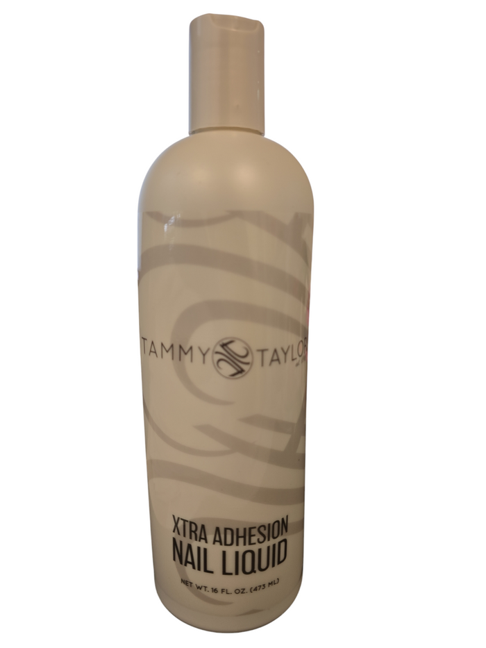 Tammy Taylor Nail Acrylic Liquid Xtra-Adhesion 16oz