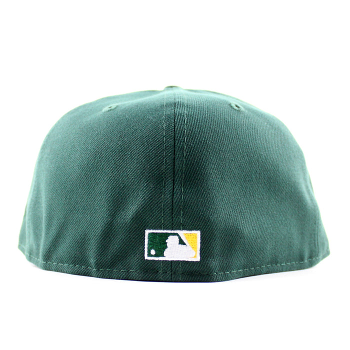Tampa Bay Devil Rays Platanos Power New Era 59Fifty Fitted Hat (Dark Green Gray Under Brim)
