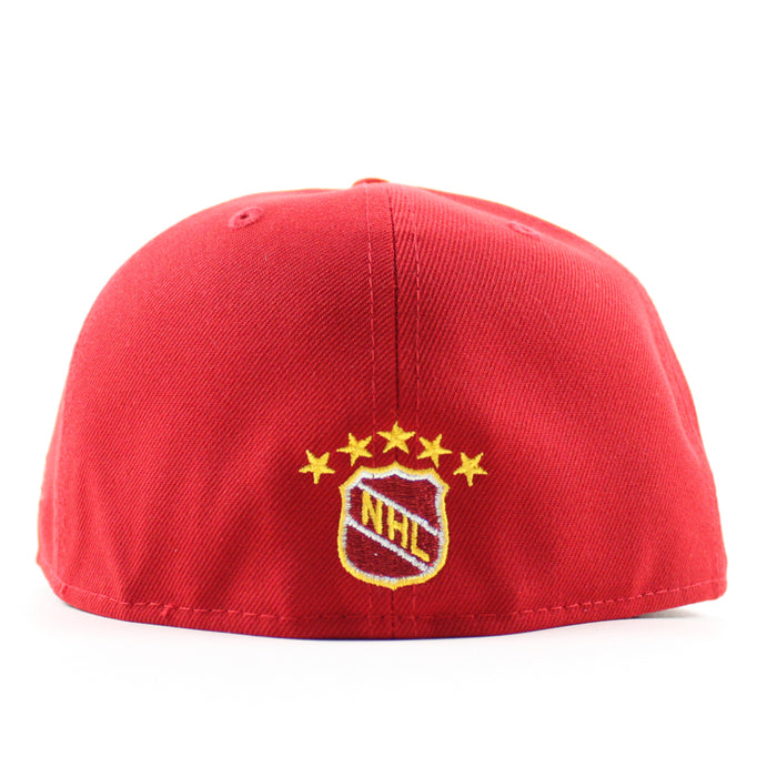 Tampa Bay Lightning All Star Game New Era 59Fifty Fitted Hat (Scarlet Red Gray Under brim)